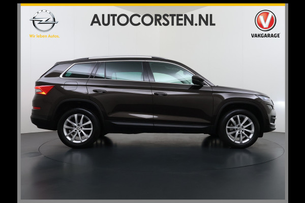 Škoda Kodiaq 1.5 TSI Automaat Style Business Navi 3-Zone Ecc Adap.Cruise 360°Camera Elek.Stoel+Memory Apple Carplay Android Auto Pdc Stoelverwarming Elek.Achterklep Led Lmv Isofix P-Assist Regen-Lichtsensor Dealeronderhouden 1e Eigenaar Origineel Nederlandse Auto