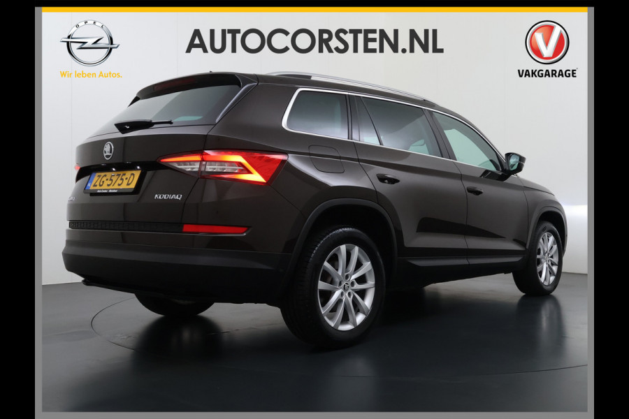 Škoda Kodiaq 1.5 TSI Automaat Style Business Navi 3-Zone Ecc Adap.Cruise 360°Camera Elek.Stoel+Memory Apple Carplay Android Auto Pdc Stoelverwarming Elek.Achterklep Led Lmv Isofix P-Assist Regen-Lichtsensor Dealeronderhouden 1e Eigenaar Origineel Nederlandse Auto