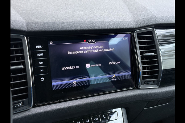Škoda Kodiaq 1.5 TSI Automaat Style Business Navi 3-Zone Ecc Adap.Cruise 360°Camera Elek.Stoel+Memory Apple Carplay Android Auto Pdc Stoelverwarming Elek.Achterklep Led Lmv Isofix P-Assist Regen-Lichtsensor Dealeronderhouden 1e Eigenaar Origineel Nederlandse Auto