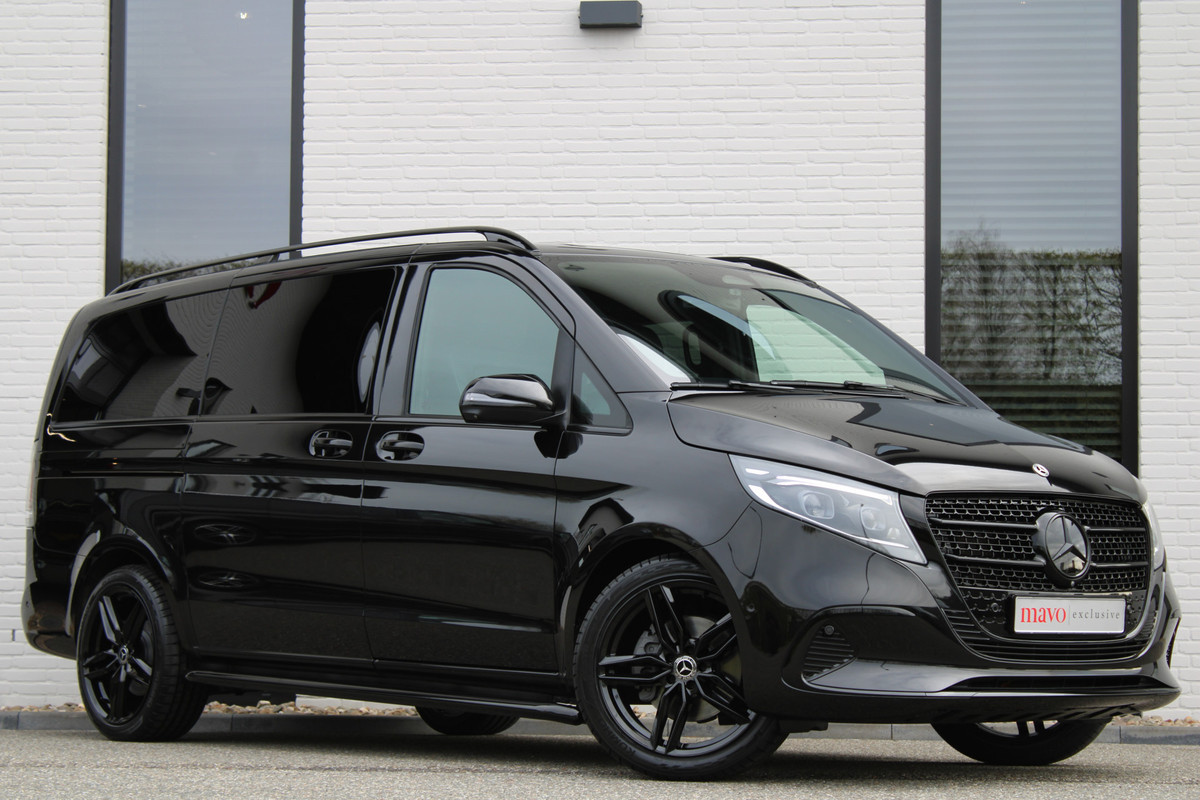 Mercedes-Benz V-Klasse 300d / Lang / DC / Black Edition / 2x Elec Schuifdeur / 360 Camera / Vol Opties / NIEUWSTAAT