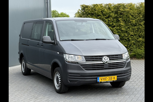 Volkswagen Transporter 2.0 TDI / L2H1 / 5-PERS DUBBELE CABINE / 1e EIG. / ZEER NETJES!! / AIRCO / CRUISE / ISOFIX
