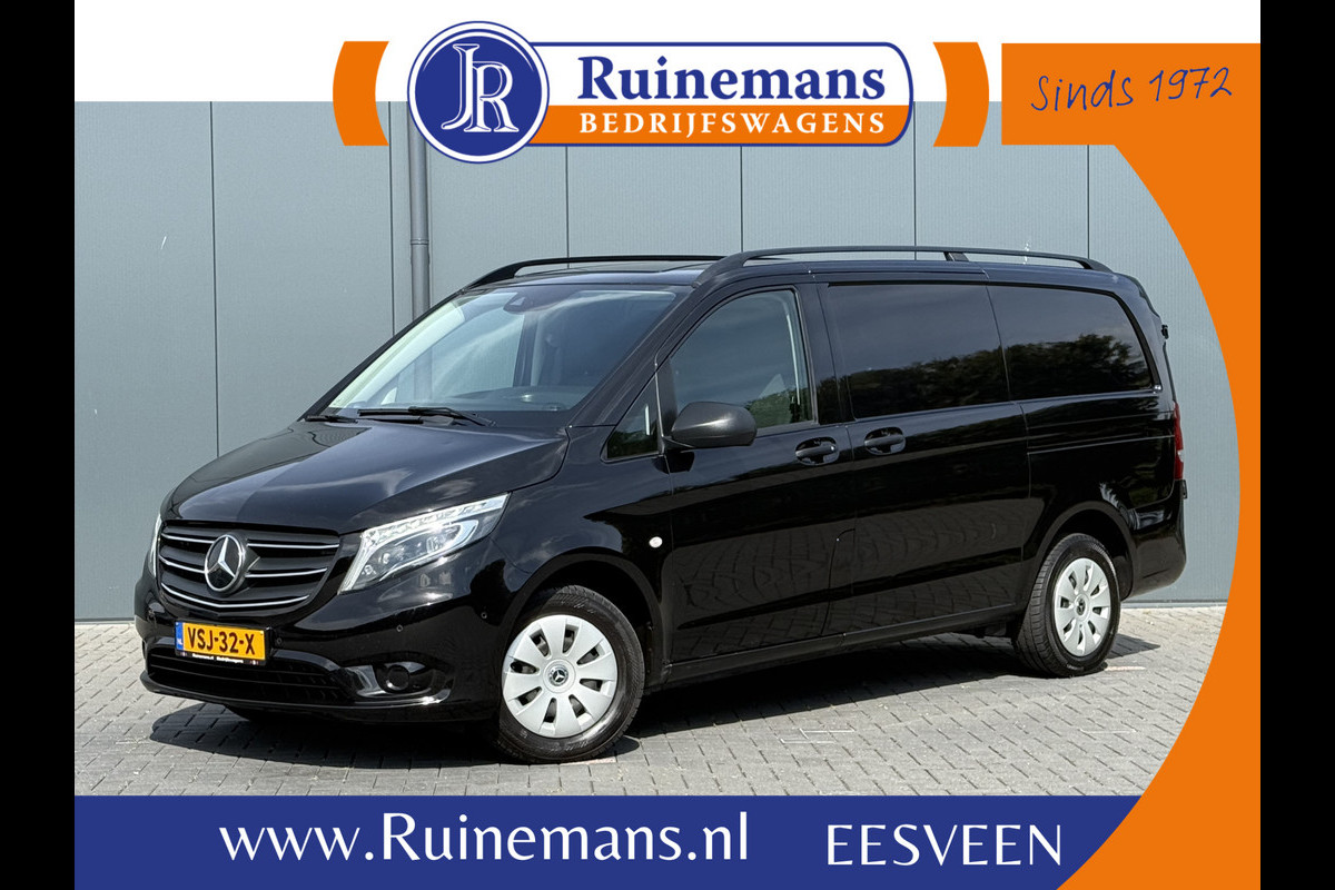 Mercedes-Benz Vito 114 CDI 136 PK / 9-TRONIC AUTOMAAT / 2x SCHUIFDEUR / ECC / CAMERA / TREKHAAK / LED / 3-ZITS / ZEER NETJES