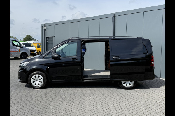 Mercedes-Benz Vito 114 CDI 136 PK / 9-TRONIC AUTOMAAT / 2x SCHUIFDEUR / ECC / CAMERA / TREKHAAK / LED / 3-ZITS / ZEER NETJES