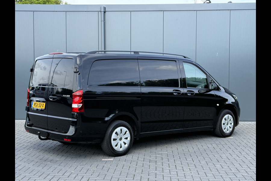 Mercedes-Benz Vito 114 CDI 136 PK / 9-TRONIC AUTOMAAT / 2x SCHUIFDEUR / ECC / CAMERA / TREKHAAK / LED / 3-ZITS / ZEER NETJES