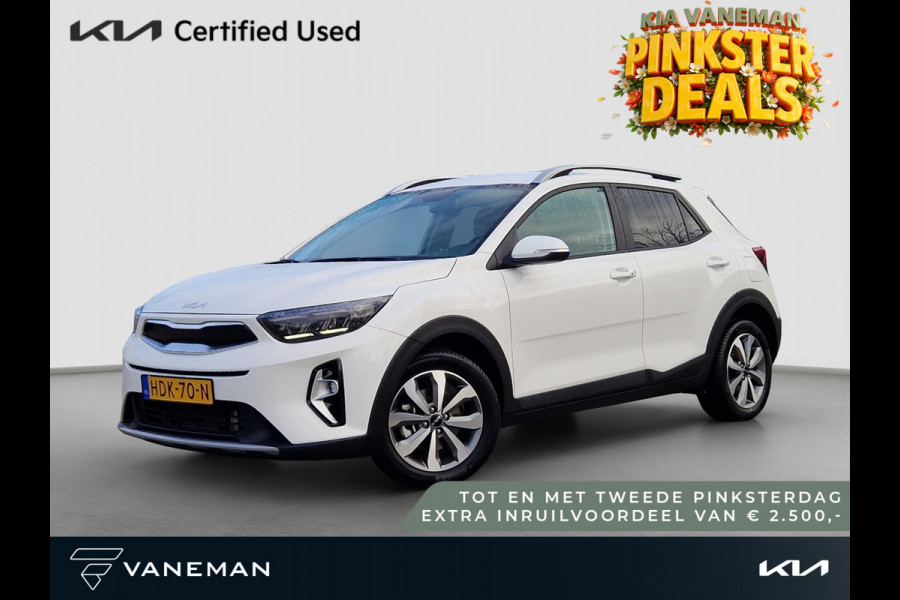 Kia Stonic 1.0 T-GDi MHEV DynamicPlusLine | Stoelverwarming | Key-Less | Regensensor | Clima | Navi |