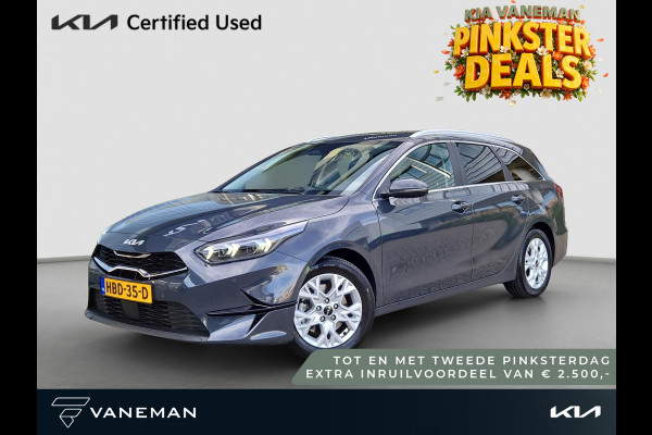 Kia Ceed Sportswagon 1.0 T-GDi DynamicPlusLine | Dodehoek | Key-Less | Stoelverwarming | LED | Licht- en Regensensor |