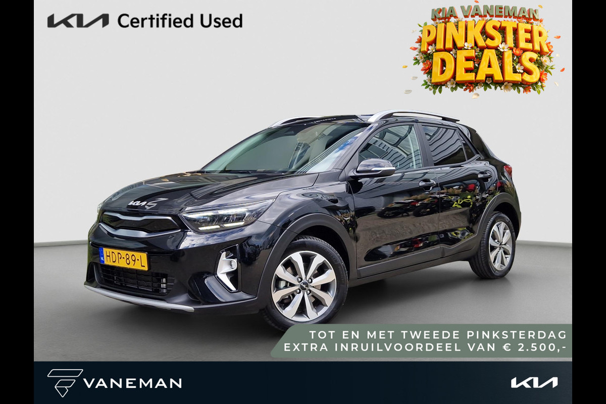 Kia Stonic 1.0 T-GDi MHEV DynamicPlusLine | Key-Less | Stoelverwarming | Privacy Glass | Navigatie |