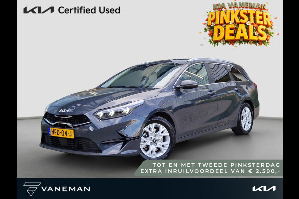Kia Ceed Sportswagon 1.5 T-GDi DynamicPlusLine | Dodehoek | Key-Less | Stoelverwarming | LED | Licht- en Regensensor |
