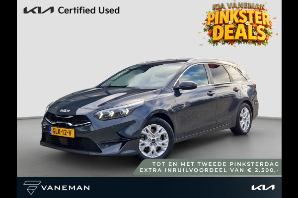 Kia Ceed Sportswagon 1.5 T-GDi DynamicPlusLine | Automaat | Stoel- en Stuurverwarming | Clima | Key-less | Navi | Carplay/Android Auto |