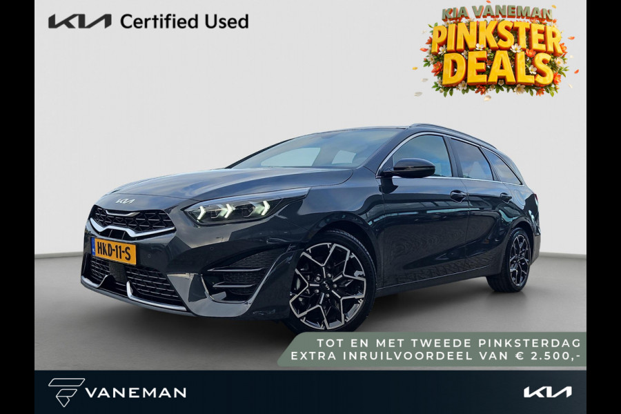 Kia Ceed Sportswagon 1.5 T-GDi GT-Line | Sportstuur | Pano | Stoel- en Stuurverwarming | Dodehoek Ass. | Navi | Clima | Elektr. Achterklep |