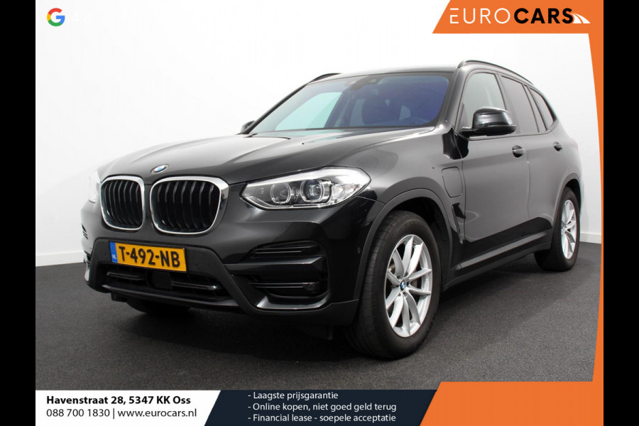 BMW X3 xDrive30e Plug in Hybride Advantage Automaat Navigatie Climate Control Adaptieve Cruise Control Head up display Led Dab Parkeer sensoren V+A Stoelverwarming Camera