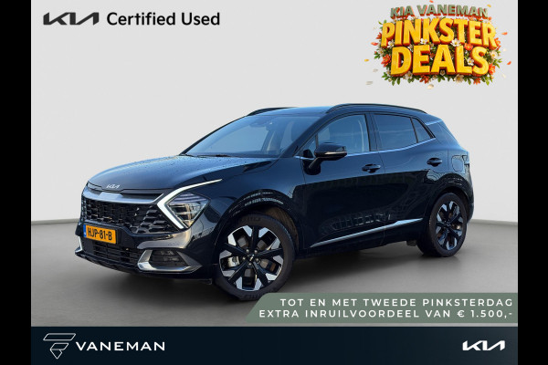Kia Sportage 1.6 T-GDi Plug-in Hybrid AWD DynamicPlusLine | Panoramadak | Stoelverwarming voor/achter | Camera | Trekhaak | Elektrische Stoelen | Cruise | Apple Carplay & Android Auto |