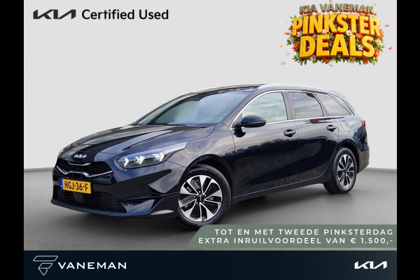 Kia Ceed Sportswagon 1.0 T-GDi MHEV Design Edition | Automaat | JBL | Stoel- en Stuurverwarming | Lane Assist | Dode Hoek Assistentie | Navi | Apple Carplay & Android Auto |