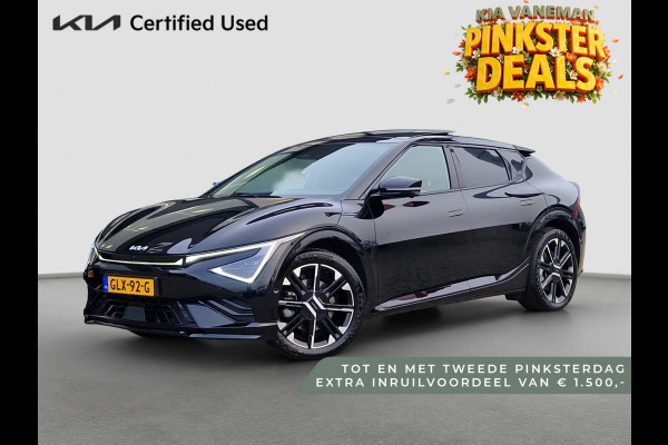 Kia Ev6 GT-Line 84 kWh | Direct Leverbaar! | Nieuw Model | Climate Control | Meridian Sound | Adaptive Cruise Control |