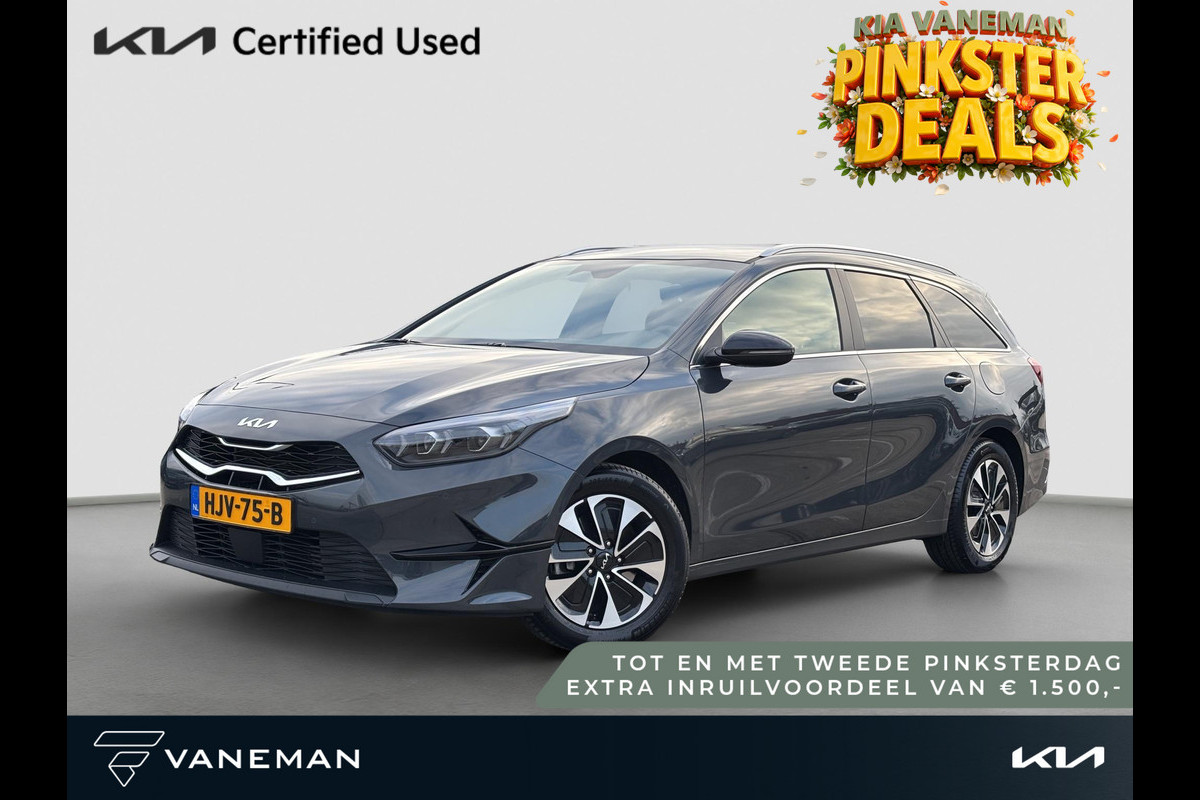 Kia Ceed Sportswagon 1.0 T-GDi MHEV Design Edition Automaat | JBL | Stoel- en Stuurverwarming | Lane Assist | Dode Hoek Assistentie | Navi | Apple Carplay & Android Auto |