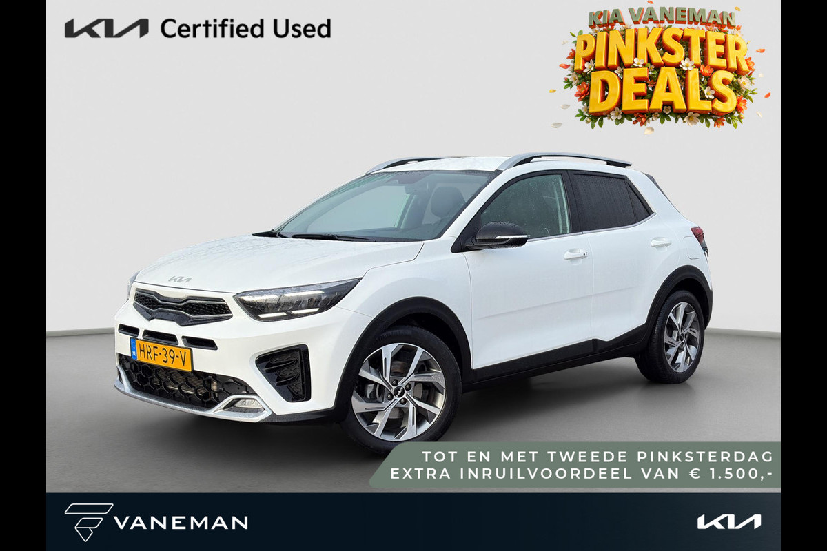 Kia Stonic 1.0 T-GDi MHEV GT-Line | Cruise | Start/Stop | Half-leder | Stoel- en Stuurverwarming | LED | Camera | LMV |