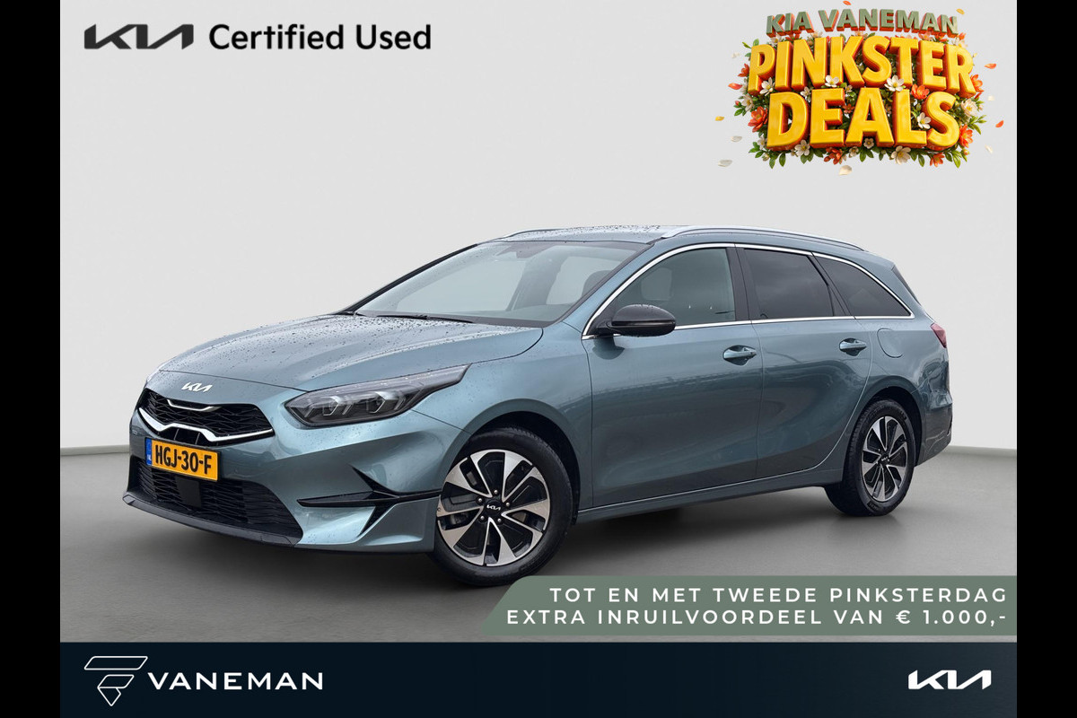 Kia Ceed Sportswagon 1.0 T-GDi MHEV Design Edition Automaat | JBL | Stoel- en Stuurverwarming | Lane Assist | Dode Hoek Assistentie | Navi | Apple Carplay & Android Auto |
