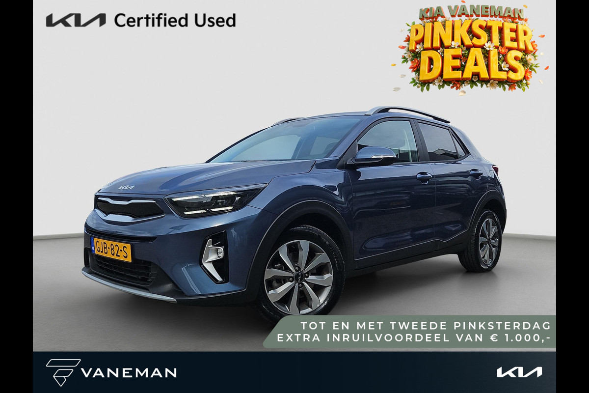 Kia Stonic 1.0 T-GDi MHEV DynamicPlusLine | Automaat | Stoel- en Stuurverwarming | Navi | Clima | Carplay/Android auto | Lichtmetalen velgen | LED |