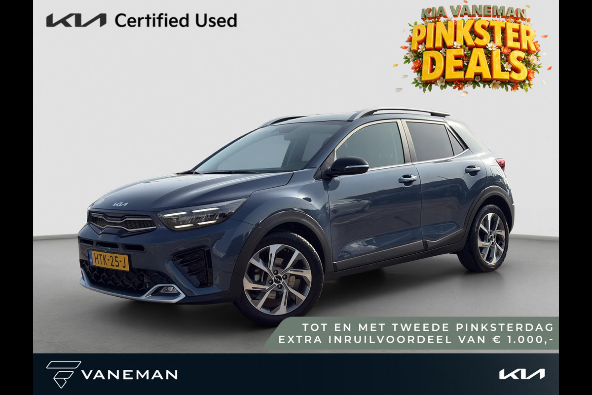 Kia Stonic 1.0 T-GDi MHEV GT-Line | Cruise | Start/Stop | Half-leder | Stoel- en Stuurverwarming | LED | Camera | LMV |
