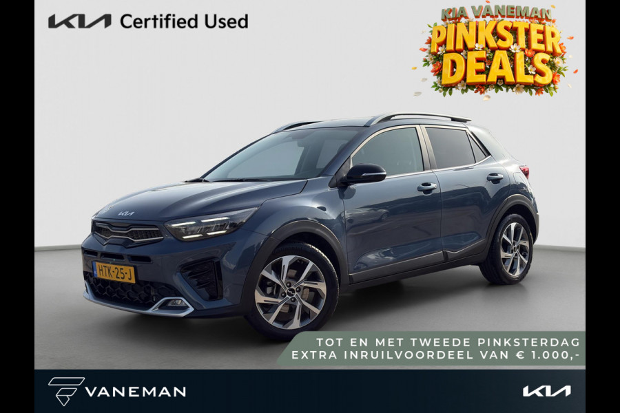 Kia Stonic 1.0 T-GDi MHEV GT-Line | Cruise | Start/Stop | Half-leder | Stoel- en Stuurverwarming | LED | Camera | LMV |