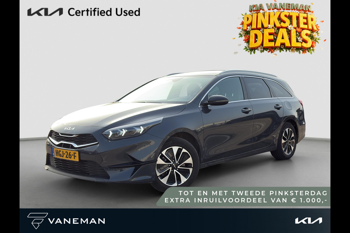 Kia Ceed Sportswagon 1.0 T-GDi Design Edition | Stoel- en Stuurverwarming | Cruise Control | Climate Control | Elektr. Achterklep | JBL | Draadloos Opladen |