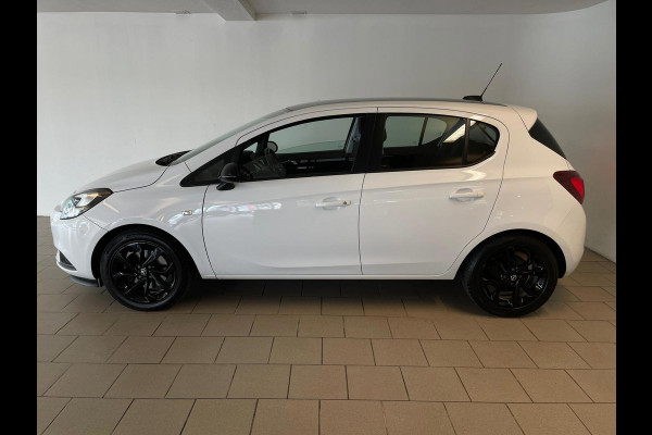 Opel Corsa 1.0 Turbo Online Edition AIRCO SCHERM ZWART DAK VELGEN ELEK RAMEN CENT VERG ZEER NETTE AUTO