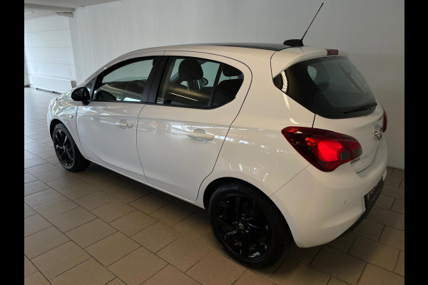 Opel Corsa 1.0 Turbo Online Edition AIRCO SCHERM ZWART DAK VELGEN ELEK RAMEN CENT VERG ZEER NETTE AUTO