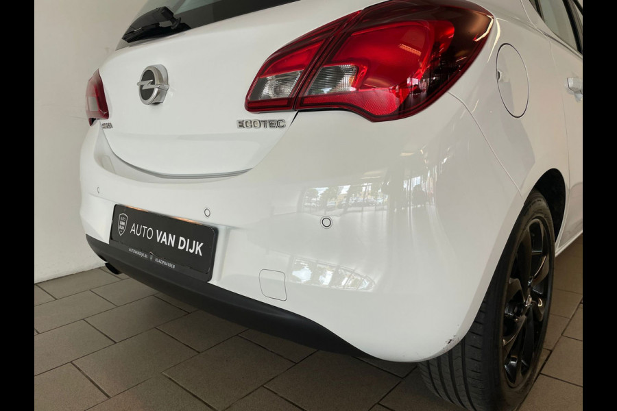 Opel Corsa 1.0 Turbo Online Edition AIRCO SCHERM ZWART DAK VELGEN ELEK RAMEN CENT VERG ZEER NETTE AUTO