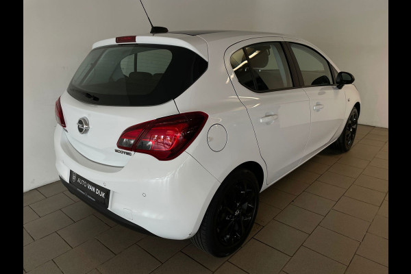 Opel Corsa 1.0 Turbo Online Edition AIRCO SCHERM ZWART DAK VELGEN ELEK RAMEN CENT VERG ZEER NETTE AUTO