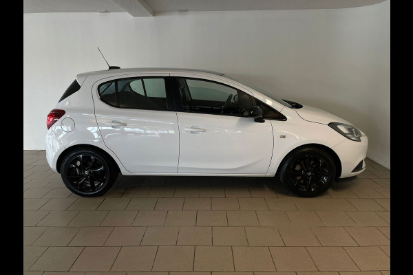 Opel Corsa 1.0 Turbo Online Edition AIRCO SCHERM ZWART DAK VELGEN ELEK RAMEN CENT VERG ZEER NETTE AUTO