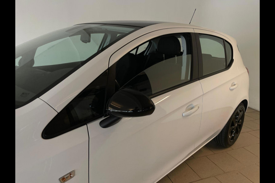 Opel Corsa 1.0 Turbo Online Edition AIRCO SCHERM ZWART DAK VELGEN ELEK RAMEN CENT VERG ZEER NETTE AUTO