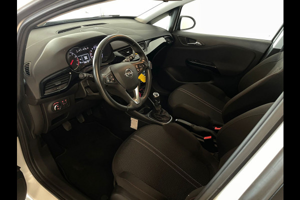 Opel Corsa 1.0 Turbo Online Edition AIRCO SCHERM ZWART DAK VELGEN ELEK RAMEN CENT VERG ZEER NETTE AUTO