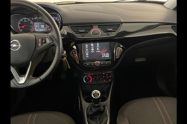 Opel Corsa 1.0 Turbo Online Edition AIRCO SCHERM ZWART DAK VELGEN ELEK RAMEN CENT VERG ZEER NETTE AUTO