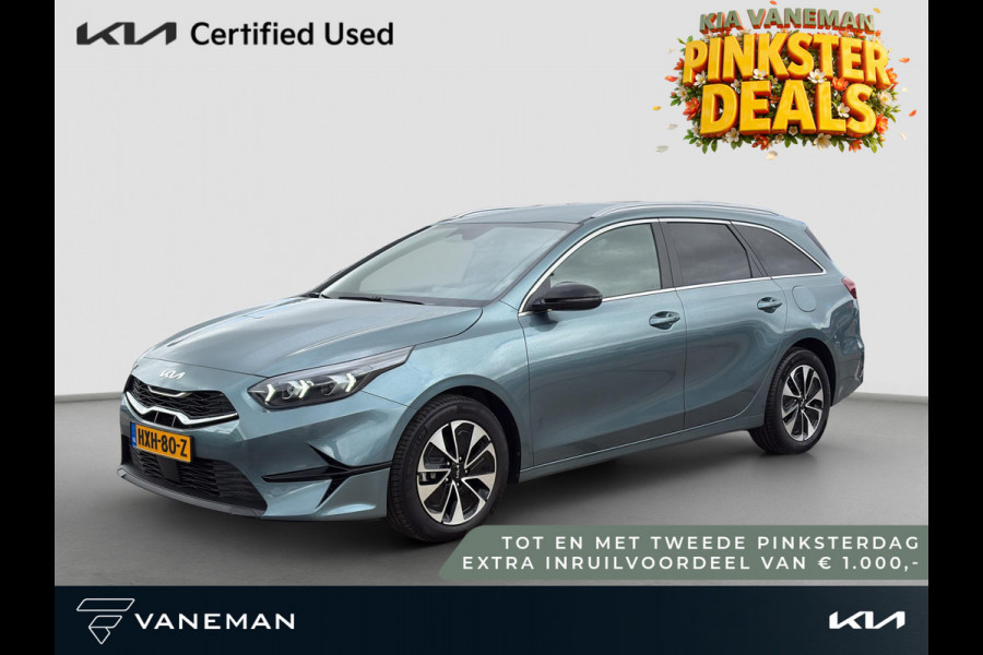 Kia Ceed Sportswagon 1.0 T-GDi MHEV Design Edition Stoel- en Stuurverwarming | Cruise Control | Climate Control | Elektr. Achterklep | JBL | Draadloos Opladen |