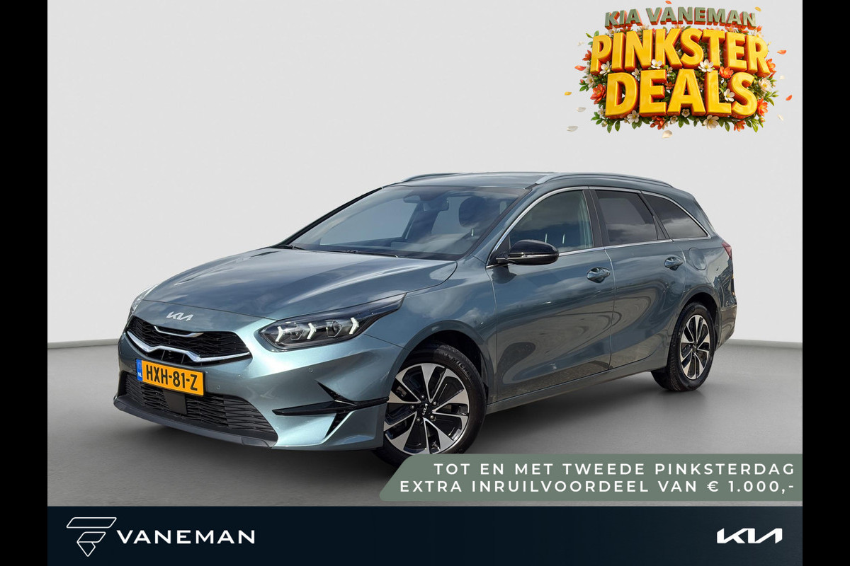 Kia Ceed Sportswagon 1.0 T-GDi MHEV Design Edition Automaat Stoel- en Stuurverwarming | Cruise Control | Climate Control | Elektr. Achterklep | JBL | Draadloos Opladen |