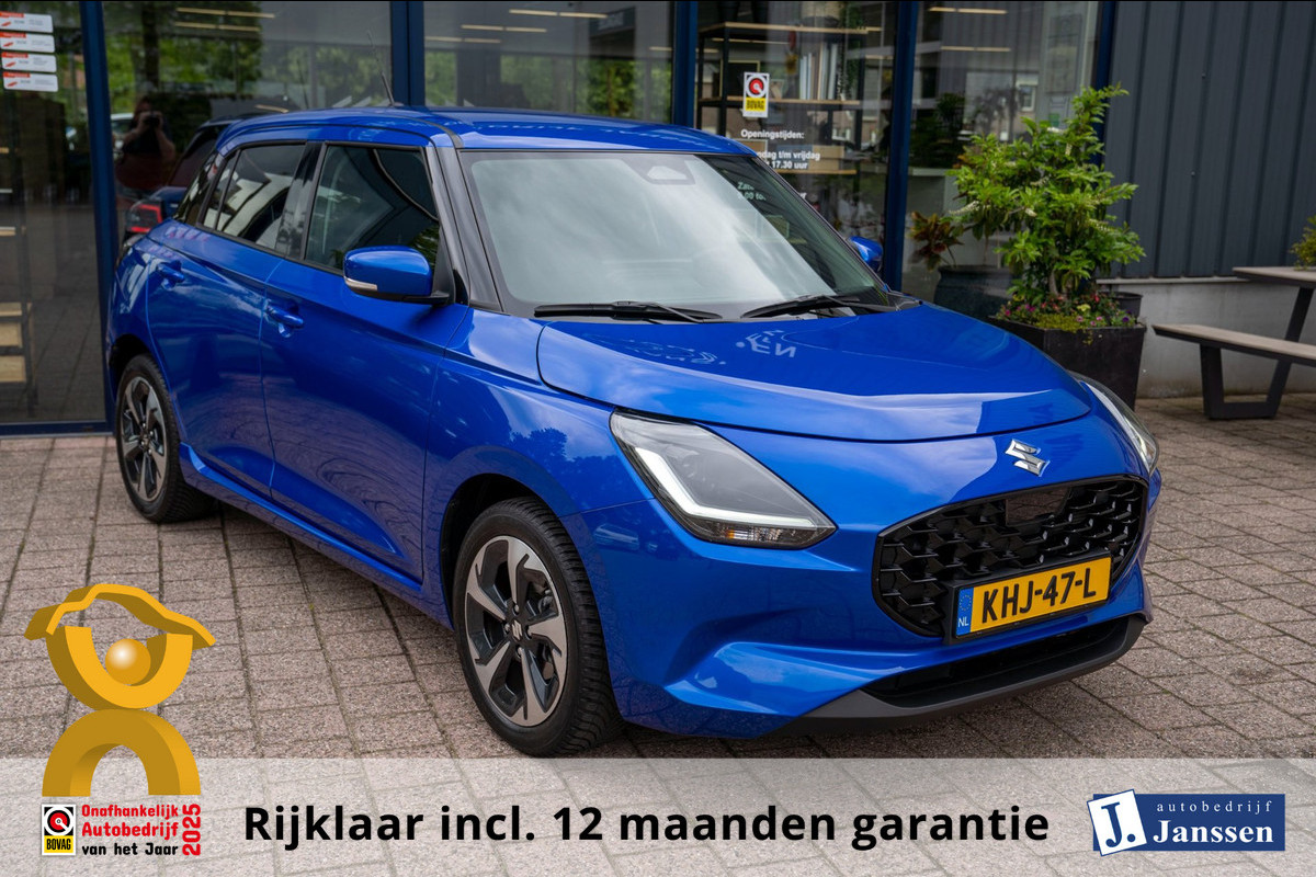 Suzuki Swift 1.2 Select Smart Hybrid|Prijs incl. 12 mnd garantie| NAV DAB Camera Carplay LMV Stoelverwarming Clima LED