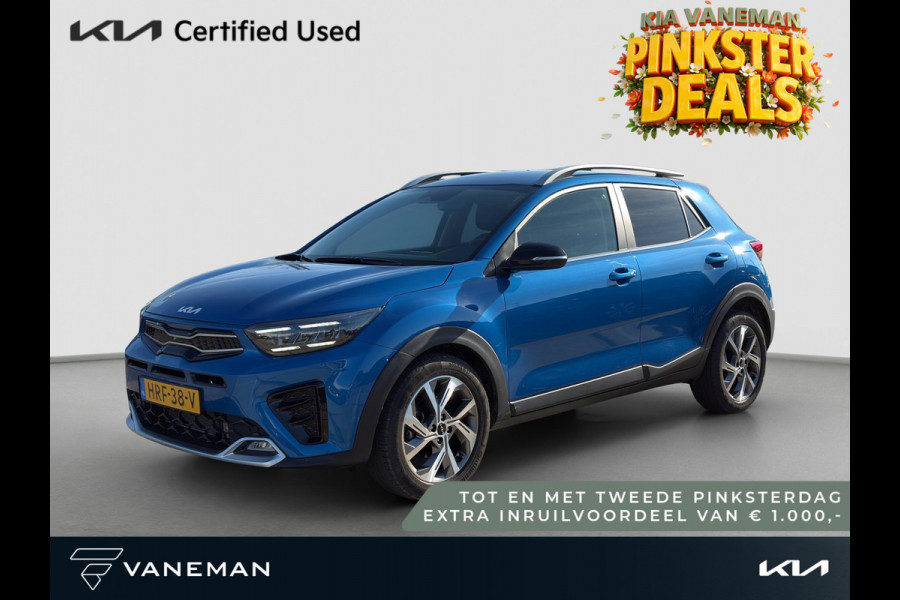 Kia Stonic 1.0 T-GDi MHEV GT-Line | Cruise | Start/Stop | Half-leder | Stoel- en Stuurverwarming | LED | Camera | LMV |