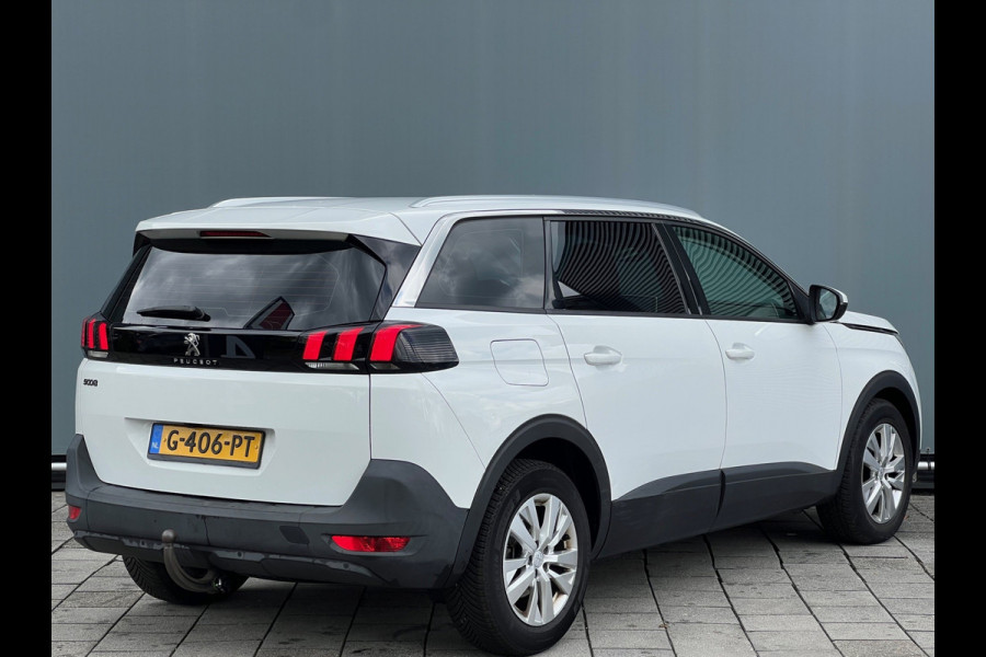 Peugeot 5008 BWJ 11-2019 | 1.2PT 131PK Executive AUTOMAAT | TREKHAAK | LEER | CAMERA A | CLIMA | NAVI | CRUISE | PRIVACY GLASS | PDC 2X