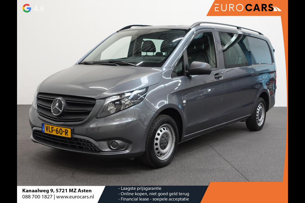 Mercedes-Benz Vito 114 CDI Automaat Dubbele Cabine 6-zits Navigatie Apple Carplay Trekhaak Cruise control  Euro6