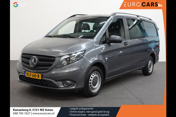 Mercedes-Benz Vito 114 CDI Automaat Dubbele Cabine 6-zits Navigatie Apple Carplay Trekhaak Cruise control  Euro6