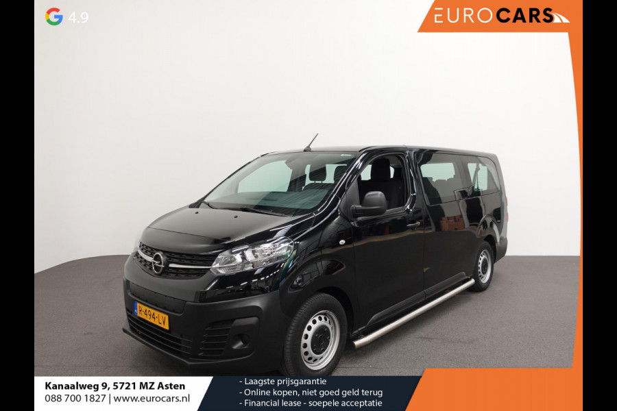 Opel Vivaro-e Combi L3H1 75 kWh 9-persoons PERSONENBUS Airco Navi PDCA Sidebars