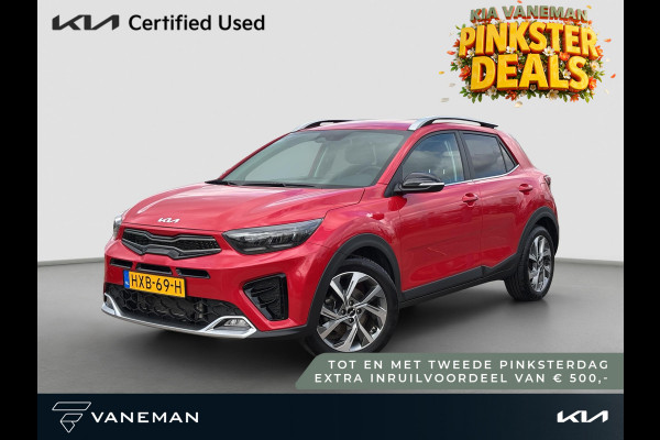 Kia Stonic 1.0 T-GDi MHEV GT-Line Automaat Cruise | Start/Stop | Half-leder | Stoel- en Stuurverwarming | LED | Camera | LMV |