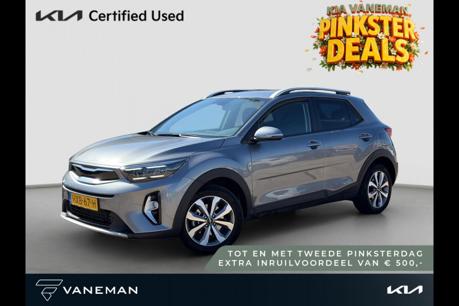 Kia Stonic 1.0 T-GDi MHEV DynamicPlusLine Automaat Stoel- en stuurverwarming | Cruise | Navi | Privacy Glass | Camera |