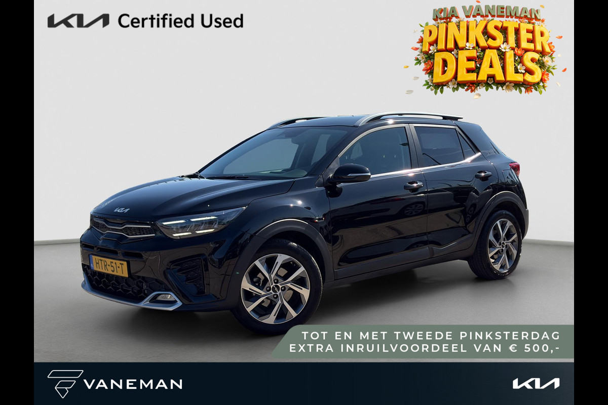 Kia Stonic 1.0 T-GDi MHEV GT-Line Automaat Cruise | Start/Stop | Half-leder | Stoel- en Stuurverwarming | LED | Camera | LMV |