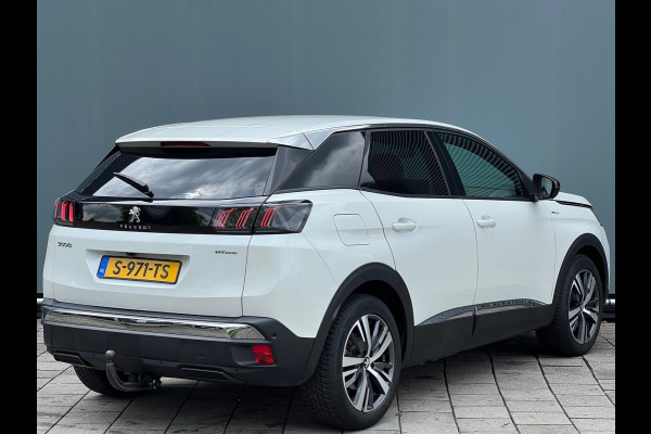Peugeot 3008 BWJ 2023 | 1.6 HYbrid 225PK Allure Pack Bus | TREKHAAK | 18'' LMV | CARPLAY | CAMERA A | CLIMA | NAVI | LEDER/STOF |
