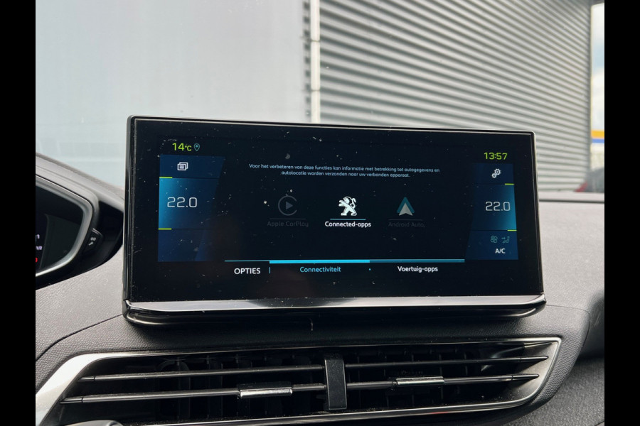 Peugeot 3008 BWJ 2023 | 1.6 HYbrid 225PK Allure Pack Bus | TREKHAAK | 18'' LMV | CARPLAY | CAMERA A | CLIMA | NAVI | LEDER/STOF |