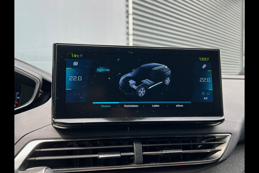 Peugeot 3008 BWJ 2023 | 1.6 HYbrid 225PK Allure Pack Bus | TREKHAAK | 18'' LMV | CARPLAY | CAMERA A | CLIMA | NAVI | LEDER/STOF |