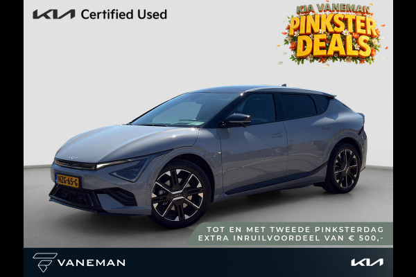Kia Ev6 GT-Line 84 kWh Camera | Stoelverkoeling & Verwarming | Apple Carplay & Android Auto | 360 Camera | Elektrische Geheugenstoelen | Adapt. Cruise | Pano |