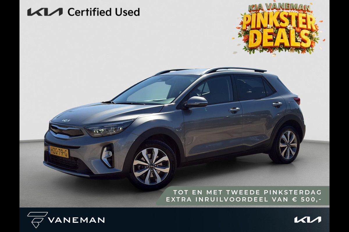 Kia Stonic 1.0 T-GDi MHEV DynamicPlusLine Stoel- en stuurverwarming | Cruise | Navi | Privacy Glass | Camera |