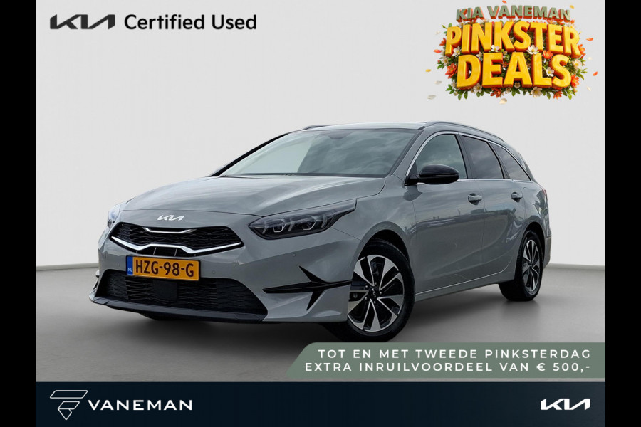 Kia Ceed Sportswagon 1.0 T-GDi MHEV Design Edition Automaat Stoel- en Stuurverwarming | Cruise Control | Climate Control | Elektr. Achterklep | JBL | Draadloos Opladen |